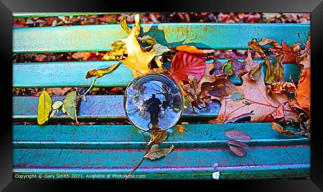 Picture in Picture of the Taker In Autumn Framed Print by GJS Photography Artist