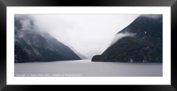 Milford Sound  Framed Mounted Print by Sylvia White