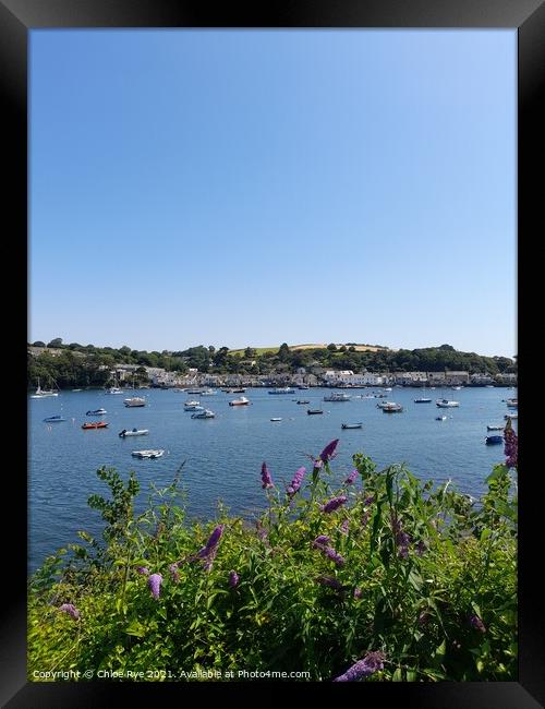 Falmouth harbour Framed Print by Chloe Rye