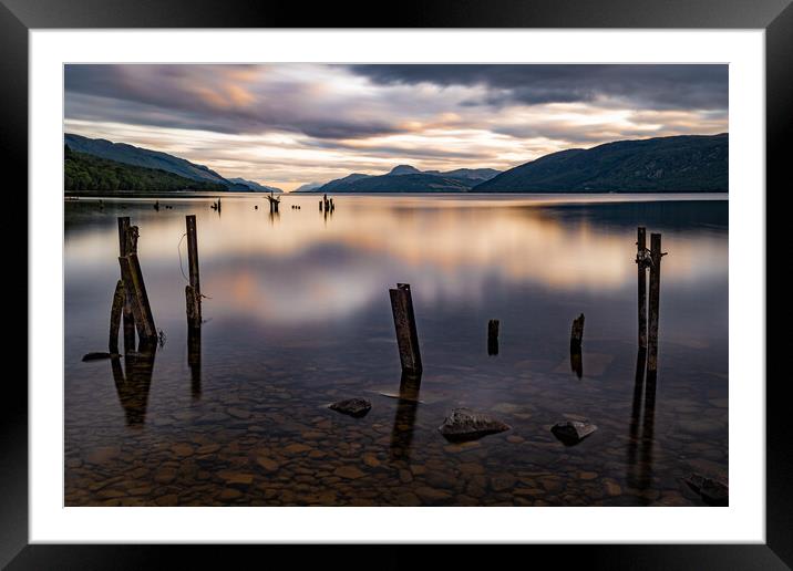 Dores, Loch Ness Framed Mounted Print by Jason Moss