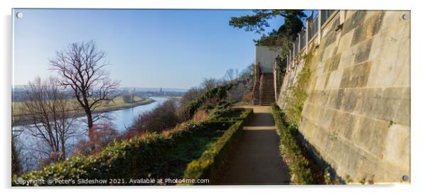 ALBRECHTSBERG PALACE | DRESDEN | GERMANY  Acrylic by Peter’s Slideshow