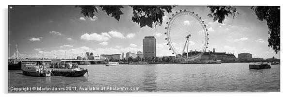 London Eye - Big River Vista Acrylic by K7 Photography