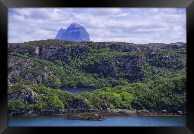 Suilven from Baddidarach Lochinver Framed Print by Jacqi Elmslie