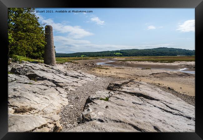 The Lancashire Way at Silverdale and Arnside  Framed Print by Peter Stuart