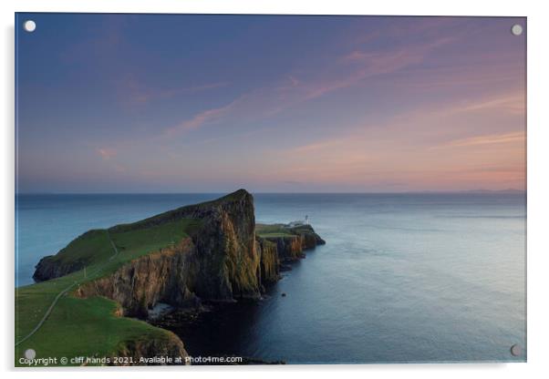 Neist Point, Isle of Skye. Acrylic by Scotland's Scenery