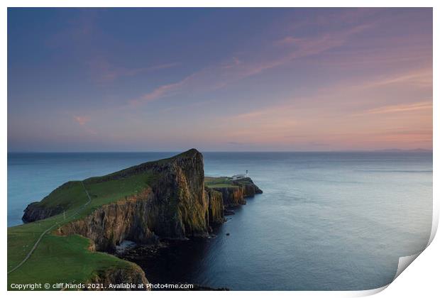 Neist Point, Isle of Skye. Print by Scotland's Scenery