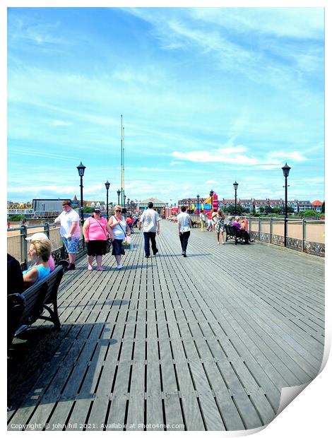 Skegness, Lincolnshire, UK. Print by john hill