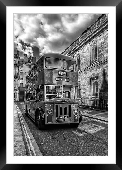 Nostalgia on Wheels Framed Mounted Print by Tommy Dickson