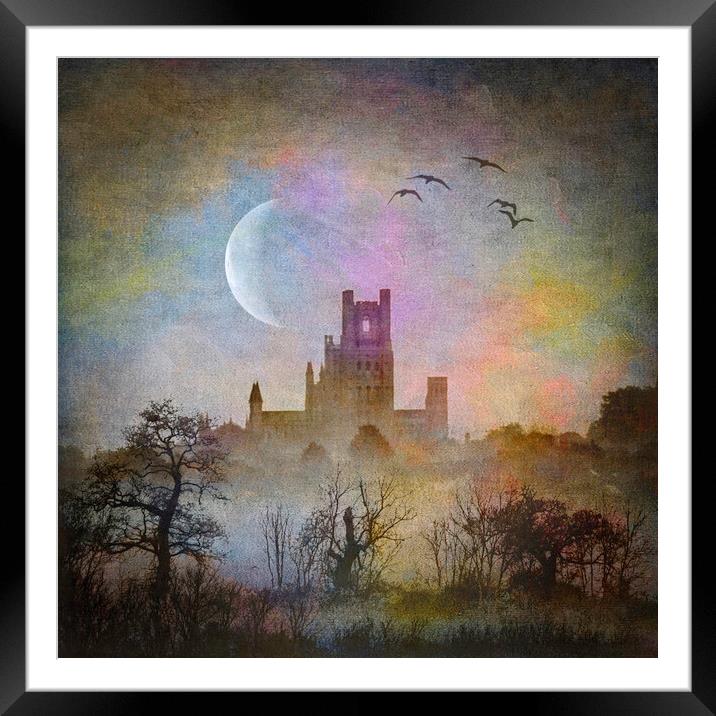 Ely Cathedral Framed Mounted Print by Andrew Sharpe