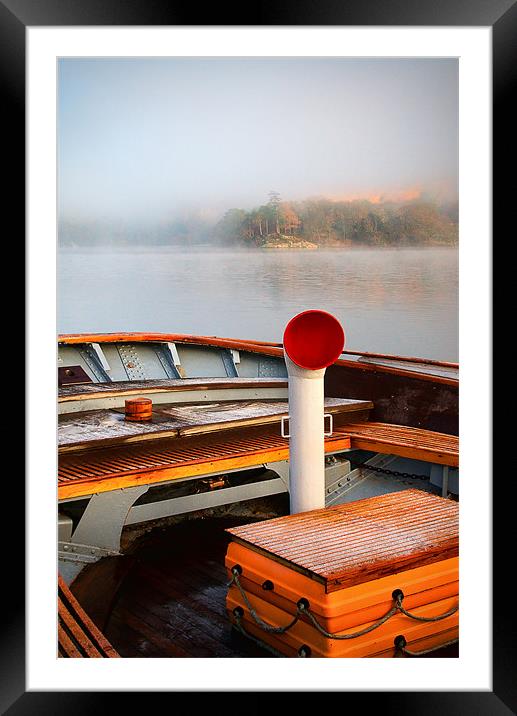 Land Ahoy, Ullswater Framed Mounted Print by Jason Connolly