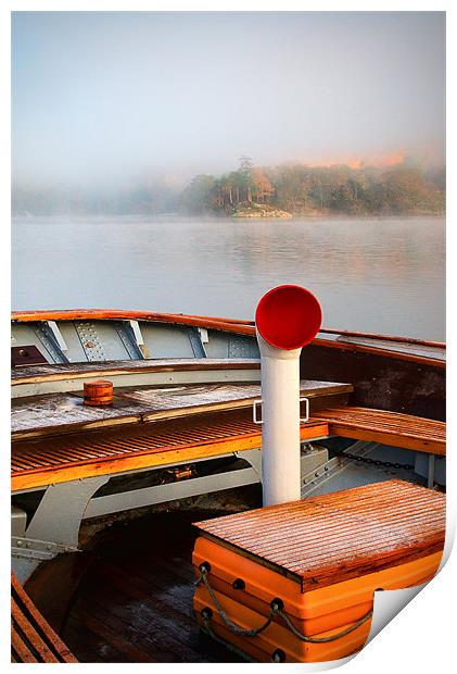 Land Ahoy, Ullswater Print by Jason Connolly