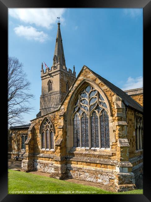 Church of St Thomas, Frisby, Leicestershire Framed Print by Photimageon UK
