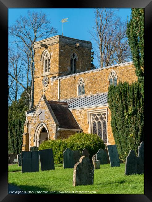 St Peter's Church, Knossington, Leicestershire Framed Print by Photimageon UK