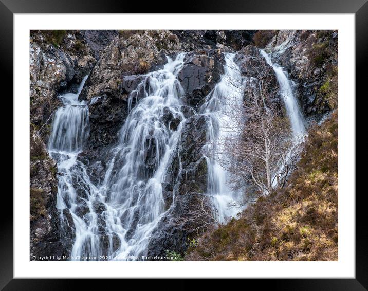 Allt na Dunaiche waterfall, Isle of Skye Framed Mounted Print by Photimageon UK