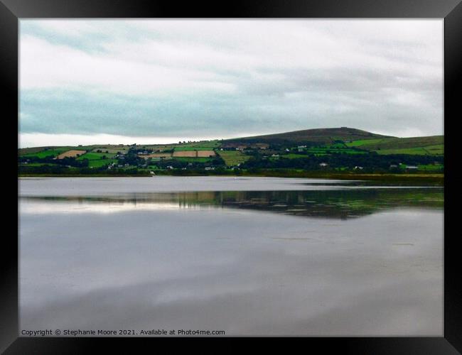 Reflections of Inch Island Framed Print by Stephanie Moore