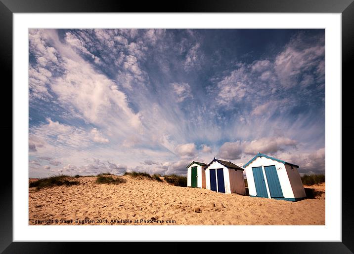 Escape to Southwold Framed Mounted Print by Sarah Partridge