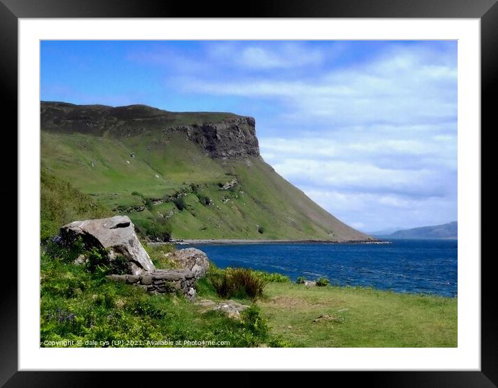 isle of skye   Framed Mounted Print by dale rys (LP)