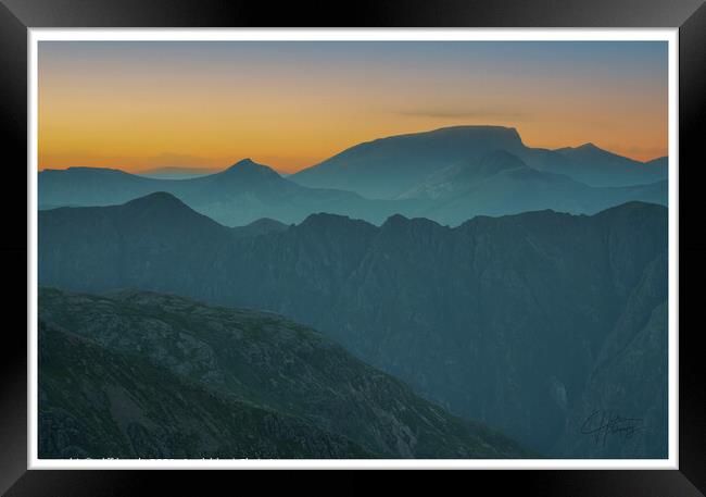 Layers of Ben Nevis Framed Print by Scotland's Scenery