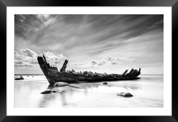 The Wreck of the Raketa Framed Mounted Print by DiFigiano Photography