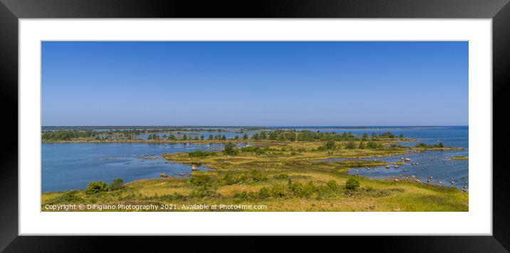 Kvarken Archipelago Framed Mounted Print by DiFigiano Photography