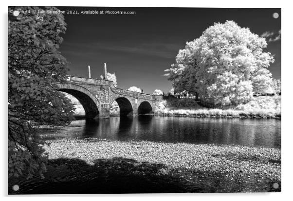 Wade's Bridge, Aberfeldy Acrylic by Iain Sneddon