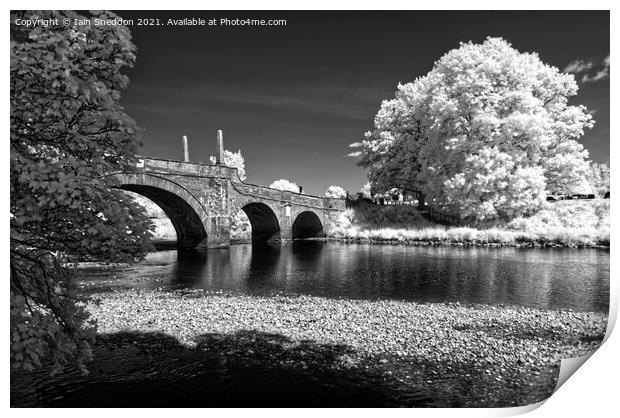 Wade's Bridge, Aberfeldy Print by Iain Sneddon