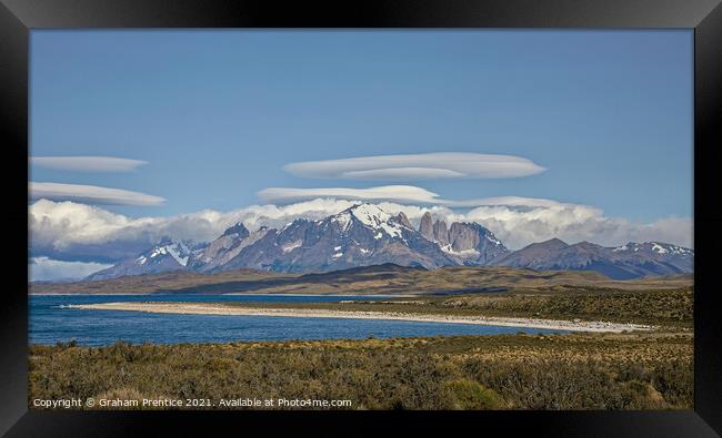 Torres del Paine, Patagonia Framed Print by Graham Prentice