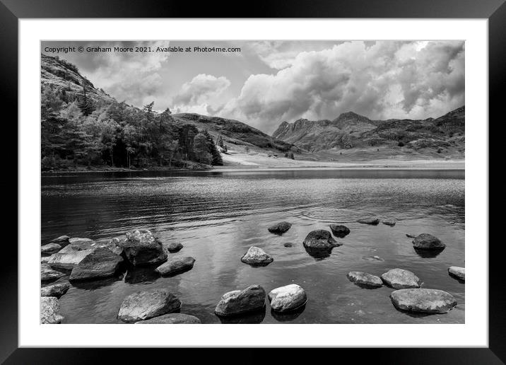 Blea Tarn  Framed Mounted Print by Graham Moore