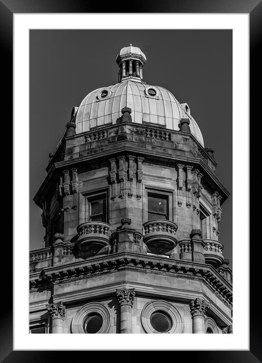 Look Up Glasgow 01 Framed Mounted Print by Gareth Burge Photography