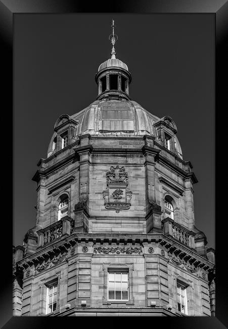 Look Up Glasgow 02 Framed Print by Gareth Burge Photography