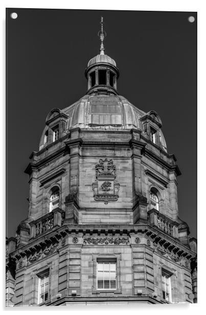 Look Up Glasgow 02 Acrylic by Gareth Burge Photography