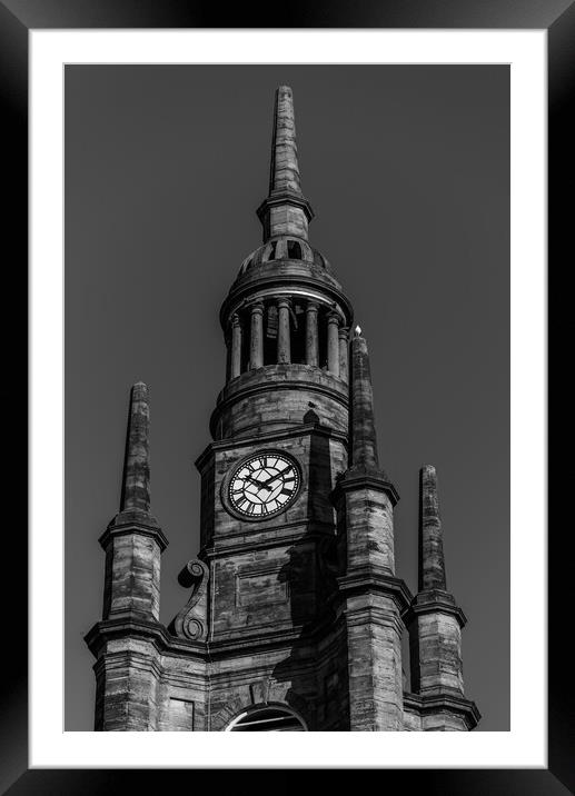 Look Up Glasgow 04 Framed Mounted Print by Gareth Burge Photography