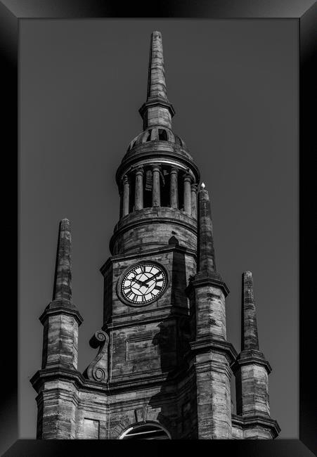 Look Up Glasgow 04 Framed Print by Gareth Burge Photography