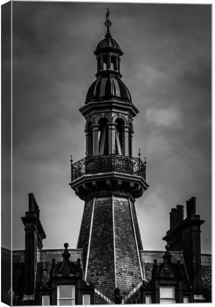 Look Up Glasgow 05 Canvas Print by Gareth Burge Photography