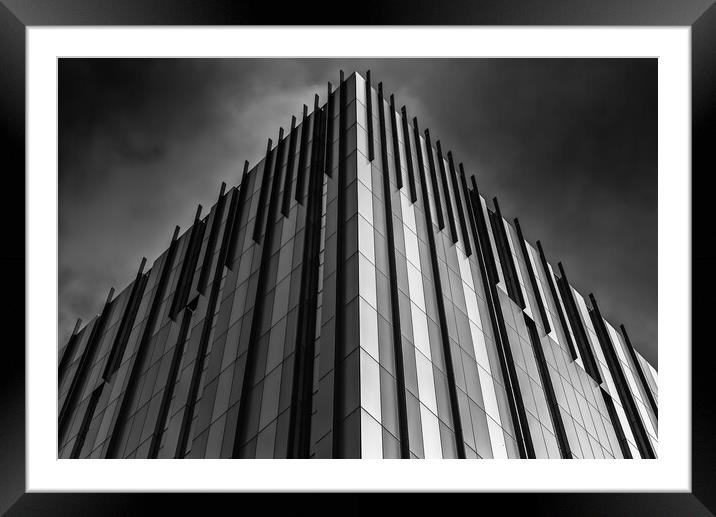 Look Up Glasgow 07 Framed Mounted Print by Gareth Burge Photography