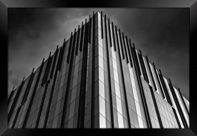 Look Up Glasgow 07 Framed Print by Gareth Burge Photography