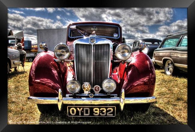 Timeless Beauty Classic MG Framed Print by Simon Marlow
