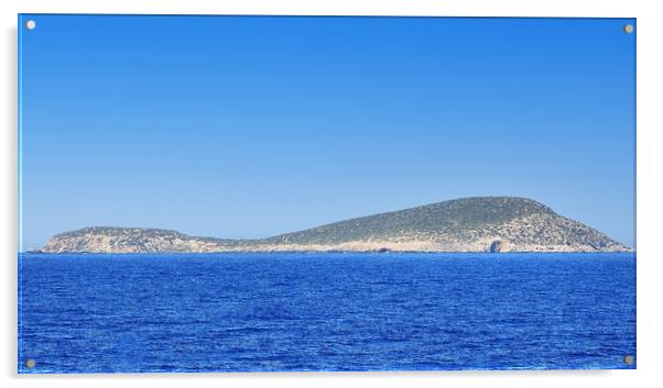 Alimia Island Greece Acrylic by Antony McAulay