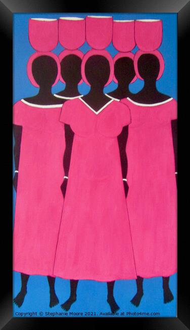 Caribbean Pink Framed Print by Stephanie Moore