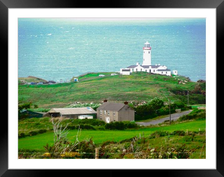 Fanad Head Lighthouse, Donegal Framed Mounted Print by Stephanie Moore
