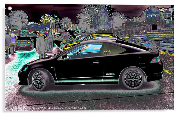 Honda Type R Acrylic by Kelvin Futcher 2D Photography
