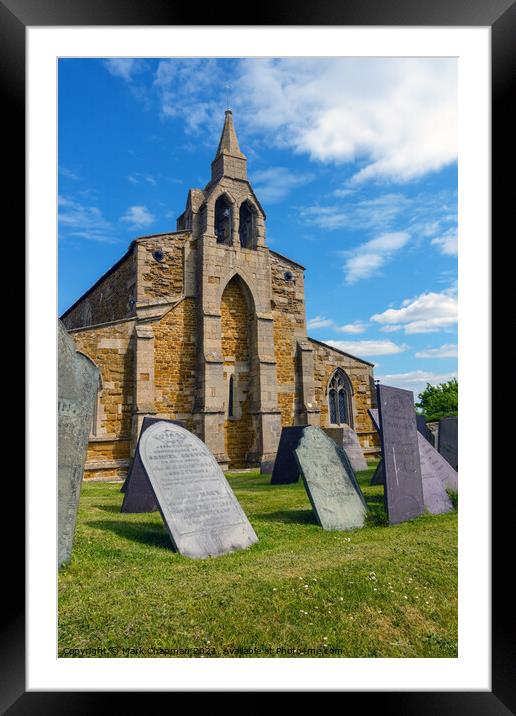 St James Church Burton Lazars Framed Mounted Print by Photimageon UK