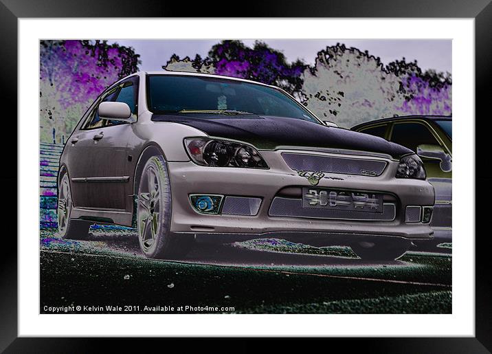 Lexus Framed Mounted Print by Kelvin Futcher 2D Photography