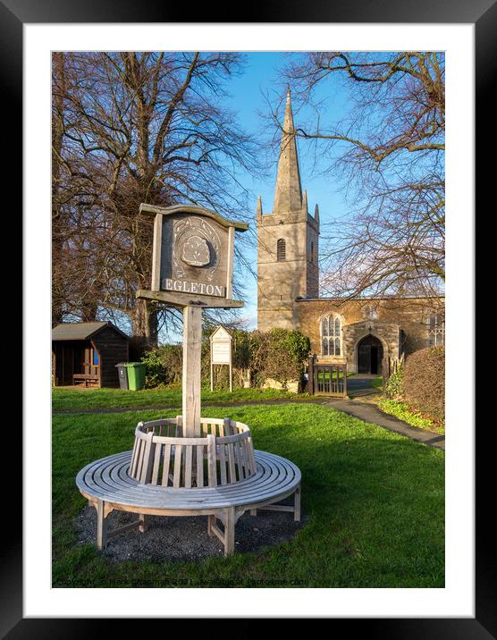 Egleton Church, Rutland Framed Mounted Print by Photimageon UK