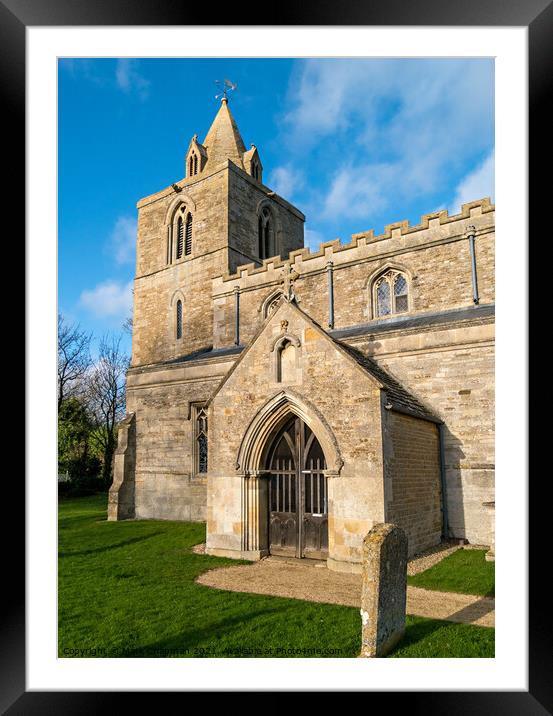 Hambleton Church Framed Mounted Print by Photimageon UK