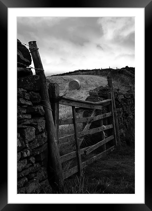 The gate Framed Mounted Print by Northeast Images