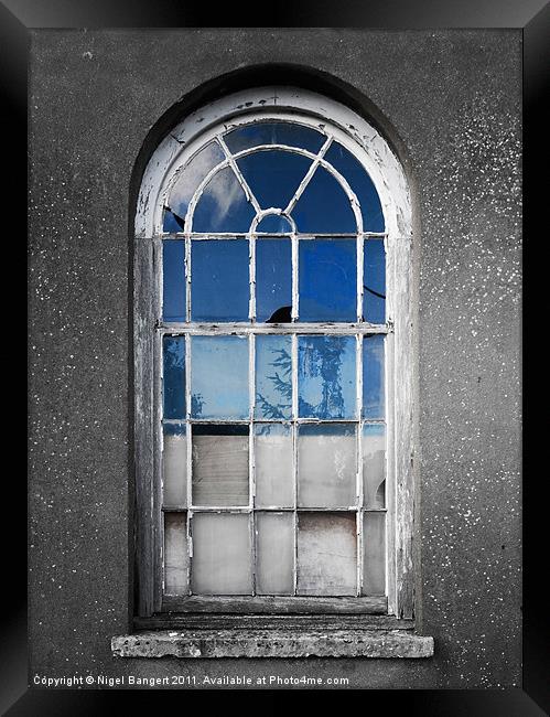 Chapel Window Framed Print by Nigel Bangert