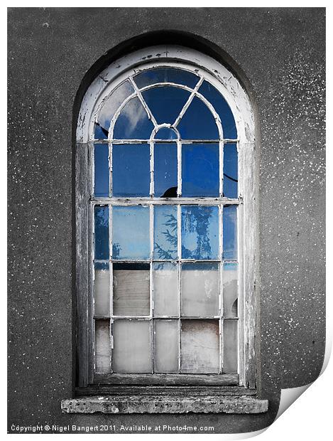 Chapel Window Print by Nigel Bangert