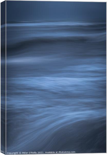 Ebb And Flow Canvas Print by Peter O'Reilly