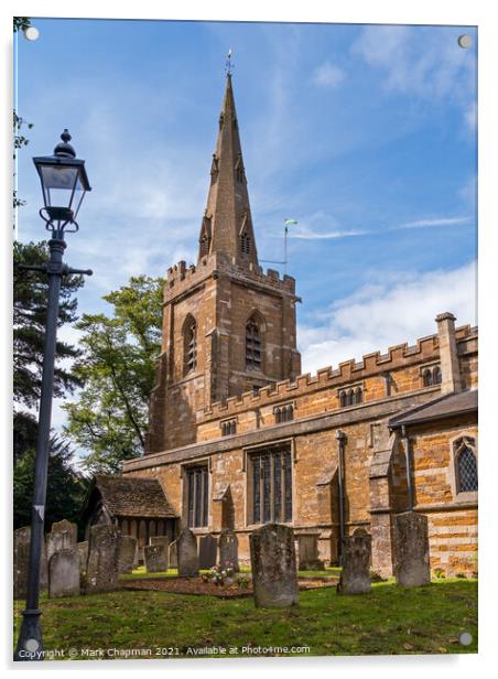 Uppingham Church Acrylic by Photimageon UK